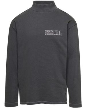 ERL Pullover With Printed Logo - Grey