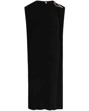 Lanvin Eyelet Dress - Black