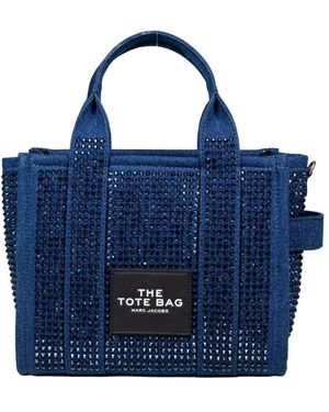 Marc Jacobs Cotton Tote Bag - Blue