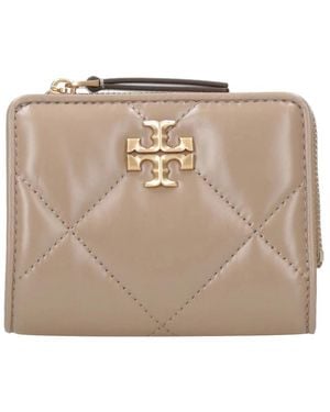 Tory Burch Bi-Fold Wallet - Natural