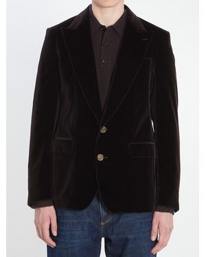 Dolce & Gabbana Single-Breasted Sicilia Light Jacket - Black