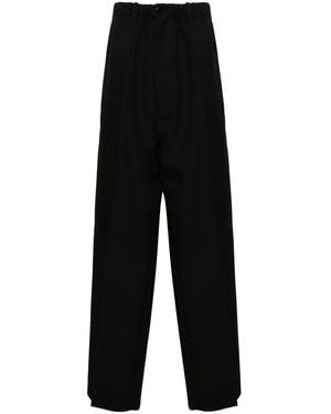 Random Identities Worker Low Crotch Trousers - Black