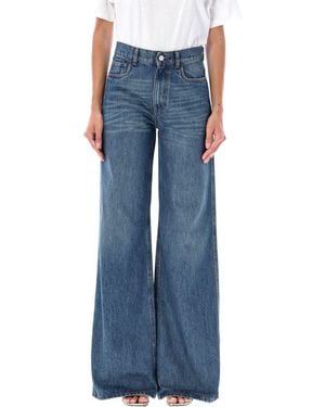 Coperni Wide Leg Denim Pant - Blue