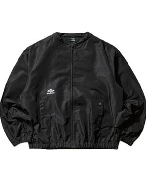 Umbro Slam Jam Check Bomber Jacket - Black