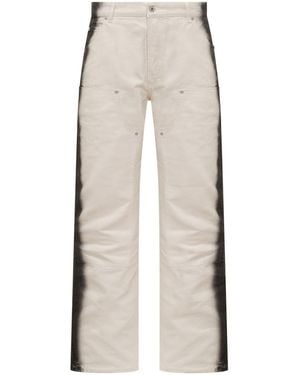 Heron Preston Carpenter Gradient Trousers - Natural