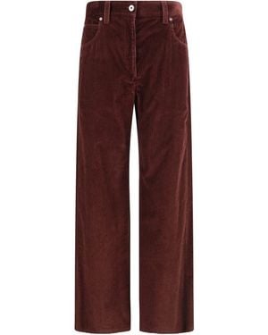 Brunello Cucinelli Trousers - Purple