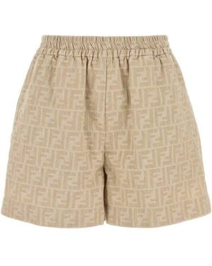 Fendi Shorts - Natural