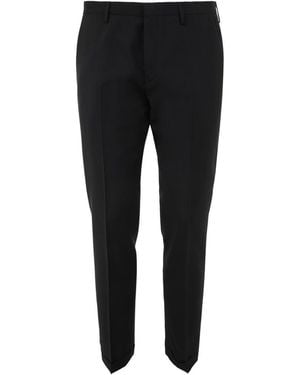Paul Smith Stylish Wool Blend Pants For - Black