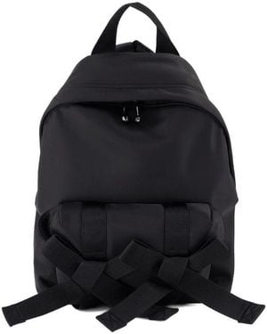 Simone Rocha Bow Front Backpack - Black