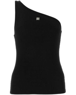 Givenchy Stretch Viscose Blend Top - Black