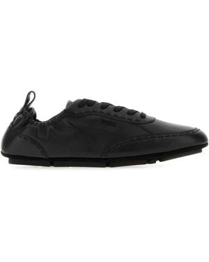 Fendi Fit Low-Top Trainers - Black