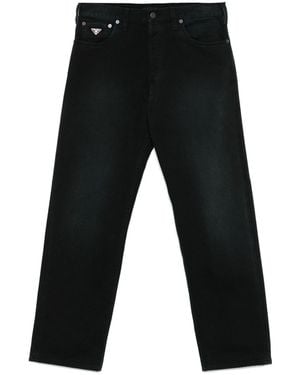 Prada Straight Leg Tapered Jeans - Black