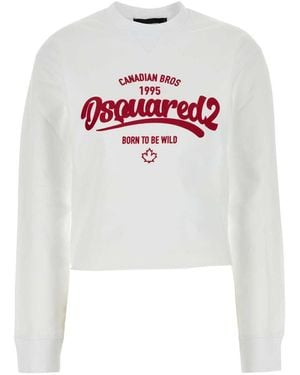 DSquared² Sweatshirts - White