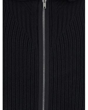 Rick Owens Zipped Hoodie - Black