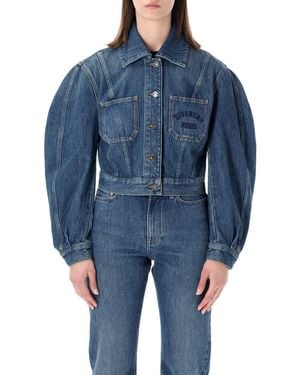 Givenchy Cocoon Denim Jacket - Blue