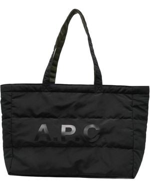 A.P.C. Bum Bags - Black