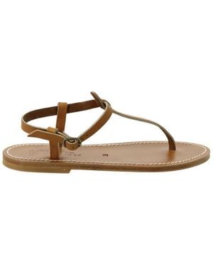 K. Jacques St.tropez Sandals Shoes - Metallic