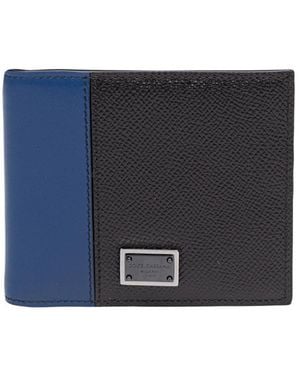 Dolce & Gabbana Dauphine Bifold Wallet - Blue