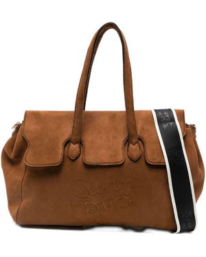 Secret Pon-pon Bags - Brown