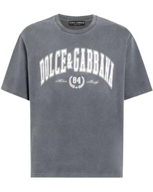 Dolce & Gabbana Printed T-shirt - Grey