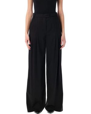 REMAIN Birger Christensen Wide Suiting Pants - Black