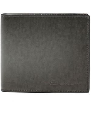 Santoni Ling Wallet 70 Accessories - Black