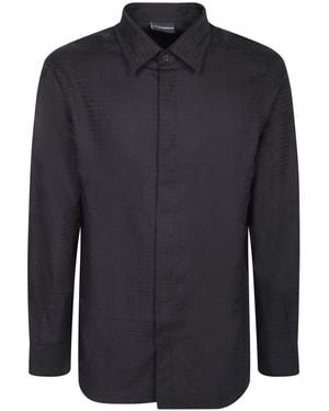 Emporio Armani Shirts - Blue