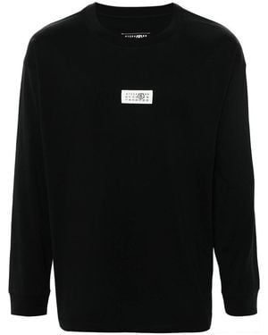 MM6 by Maison Martin Margiela T-Shirts - Black