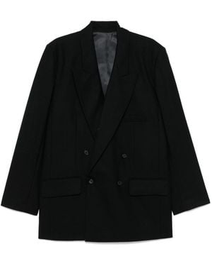 Michael Kors Boxy Double Breast Blazer - Black