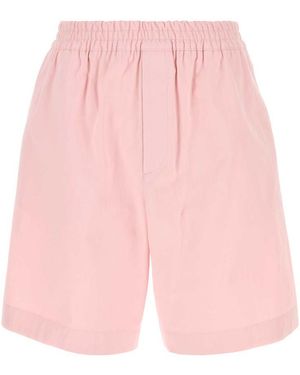 Bottega Veneta Twill Bermuda Shorts - Pink
