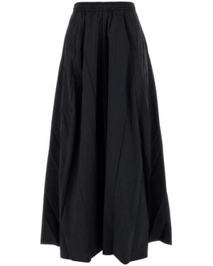 Balenciaga Slate Tech Fabric Skirt - Black