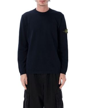 Stone Island Cotton Knit Jumper - Blue