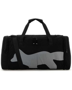 Maison Kitsuné Handbags. - Black