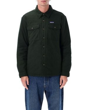 Patagonia Fjord Flannel Insulated Shirt - Black