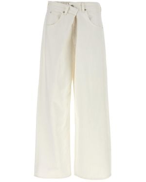 Agolde 'Vana Fold' Jeans - White