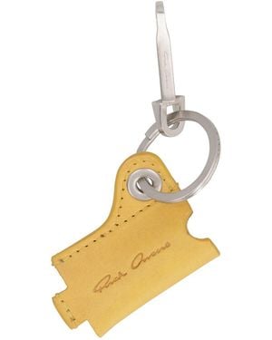 Rick Owens Lighter Case Keychain - Metallic