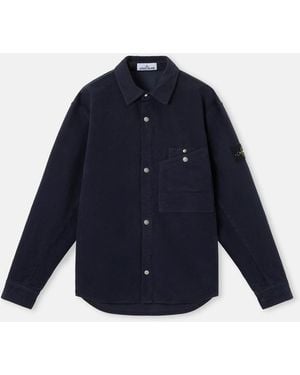 Stone Island Cotton Shirt - Blue