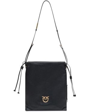 Pinko Slouchy Classic Shoulder Bag - Black
