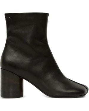 MM6 by Maison Martin Margiela Ankle Boot Shoes - Black