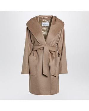 Max Mara Wrap Coat - Brown