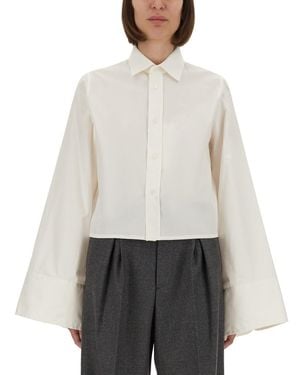 MM6 by Maison Martin Margiela Cotton Shirt - White
