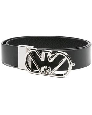 Emporio Armani Reversible Belt - Black
