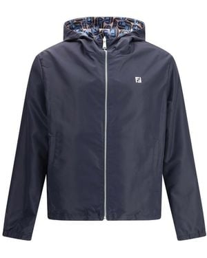 Fendi Reversible K-Way - Blue