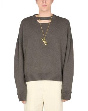 Ambush Oversize Fit Jumper - Grey