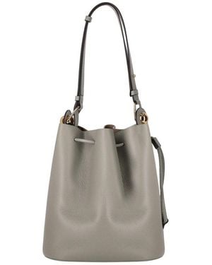 Furla Sfera S Agave Bucket Bag - Grey