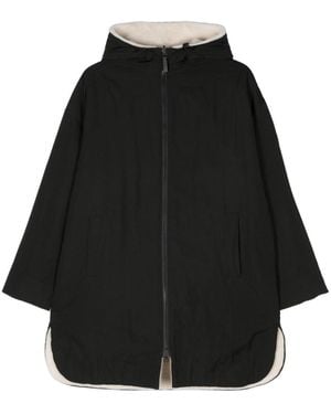 Yves Salomon Long-Sleeved Casual Jacket - Black