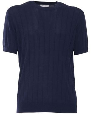 Kangra Cashmere Girocoll - Blue