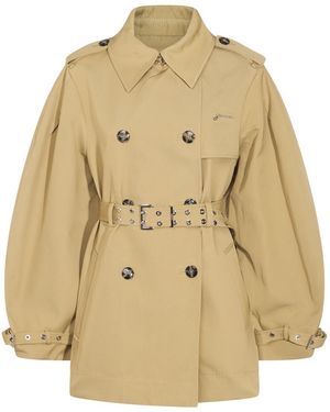 Ganni Jackets - Natural