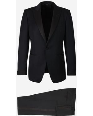 Tom Ford Wool Tuxedo - Black