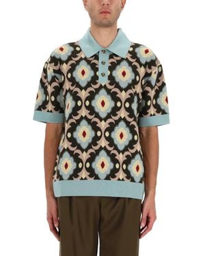 Drole de Monsieur Wool Polo - Green